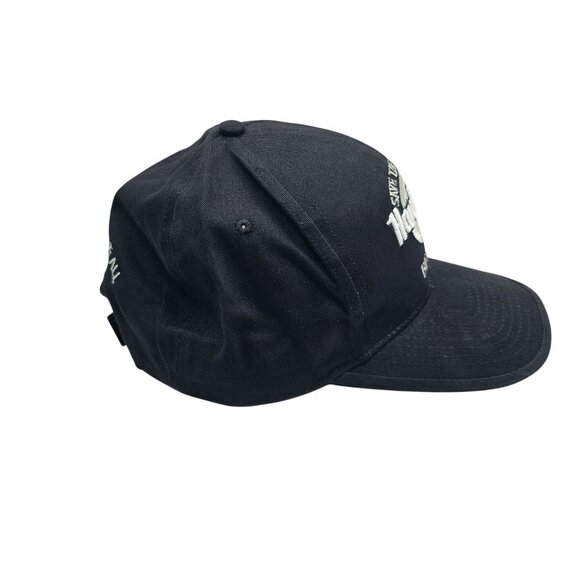 Hard Rock Cafe Beijing Black Snapback Hat Embroidered Logo Save The Planet - Picture 4 of 7